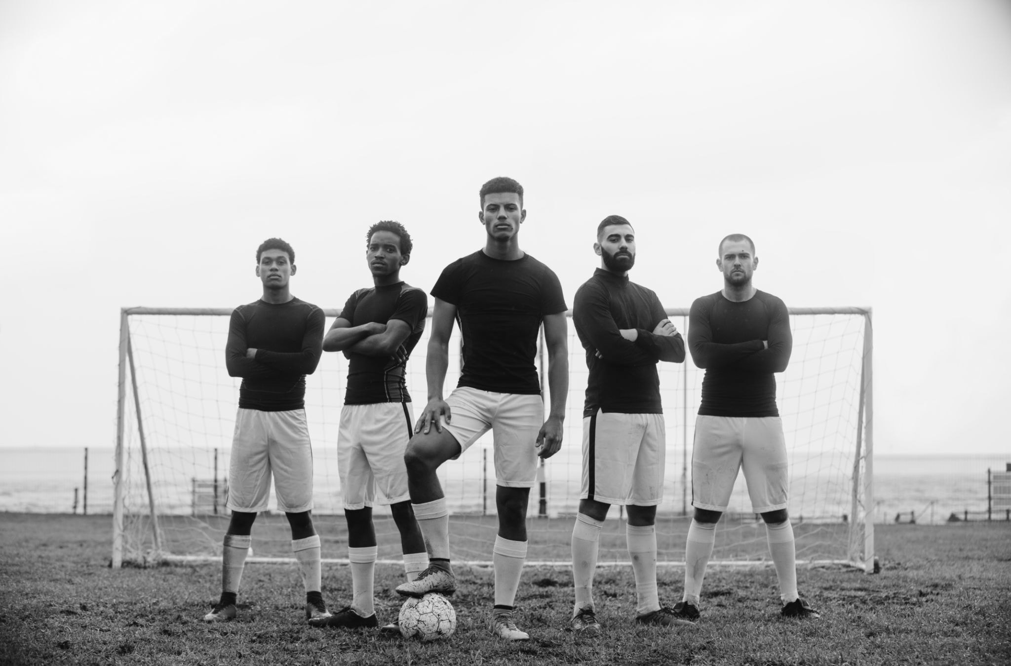 Male sports team photography by LCM Visuals